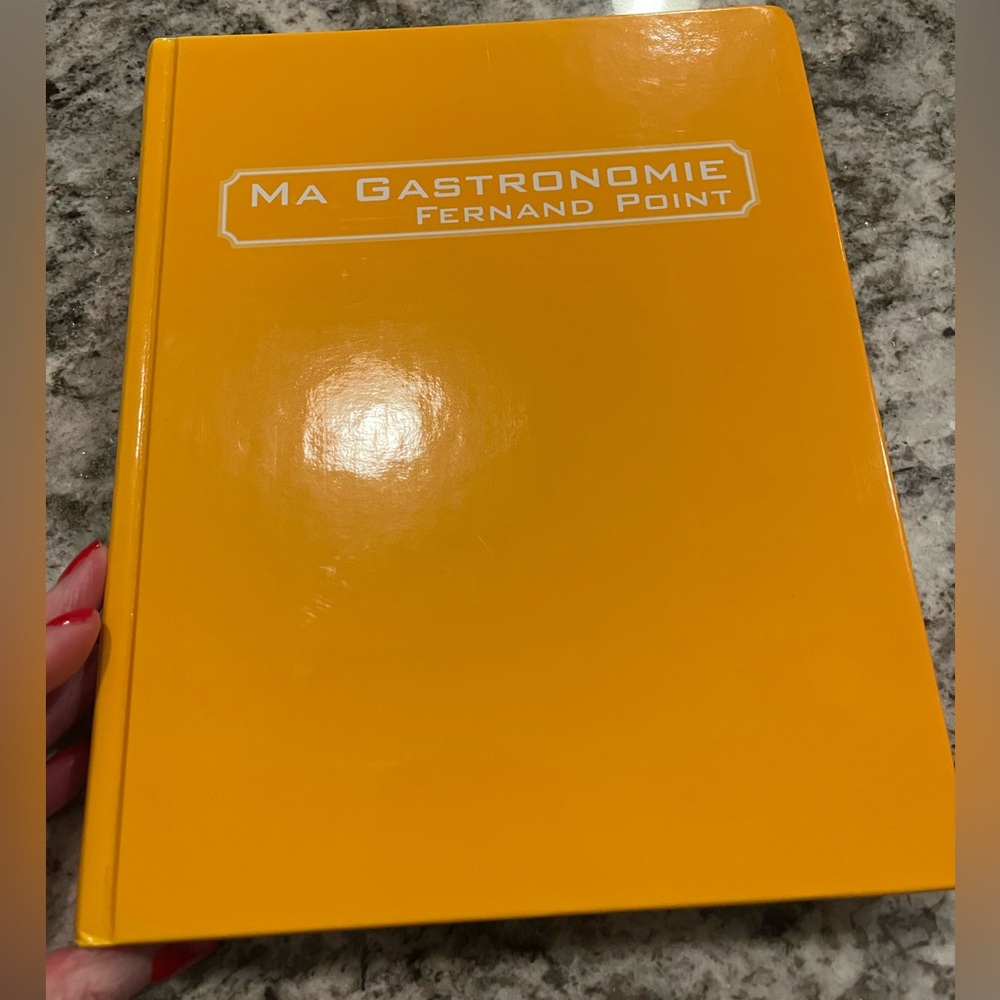 Ma Gastronomie by Fernand Point hardcover book